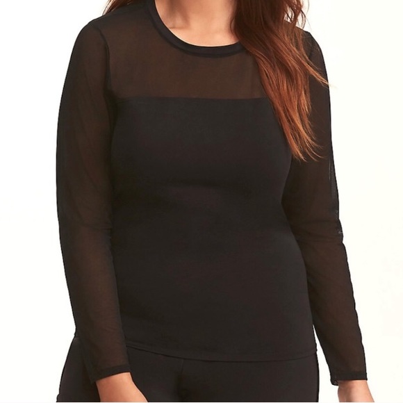 torrid Other - Rash guard with mesh sleeves